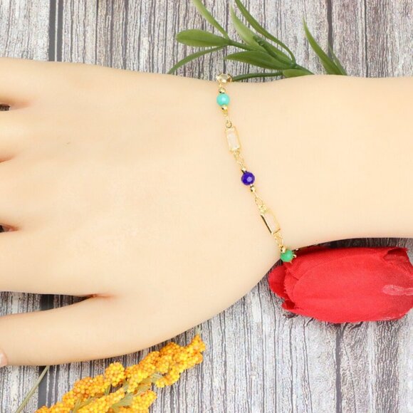 "Trendy Handmade Bracelet – A Stylish Gift for Women & Girls, MAR091665 - Picture 9 of 10